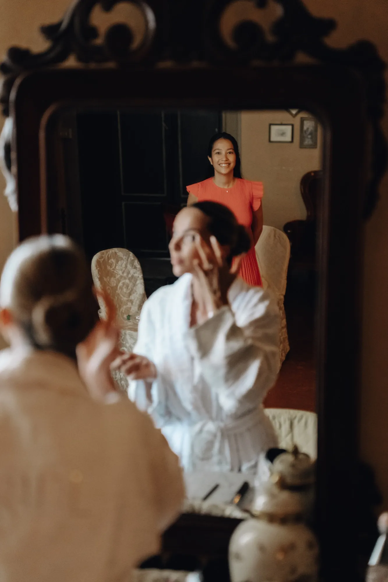 Getting Ready der Braut – Hochzeit in der Toskana