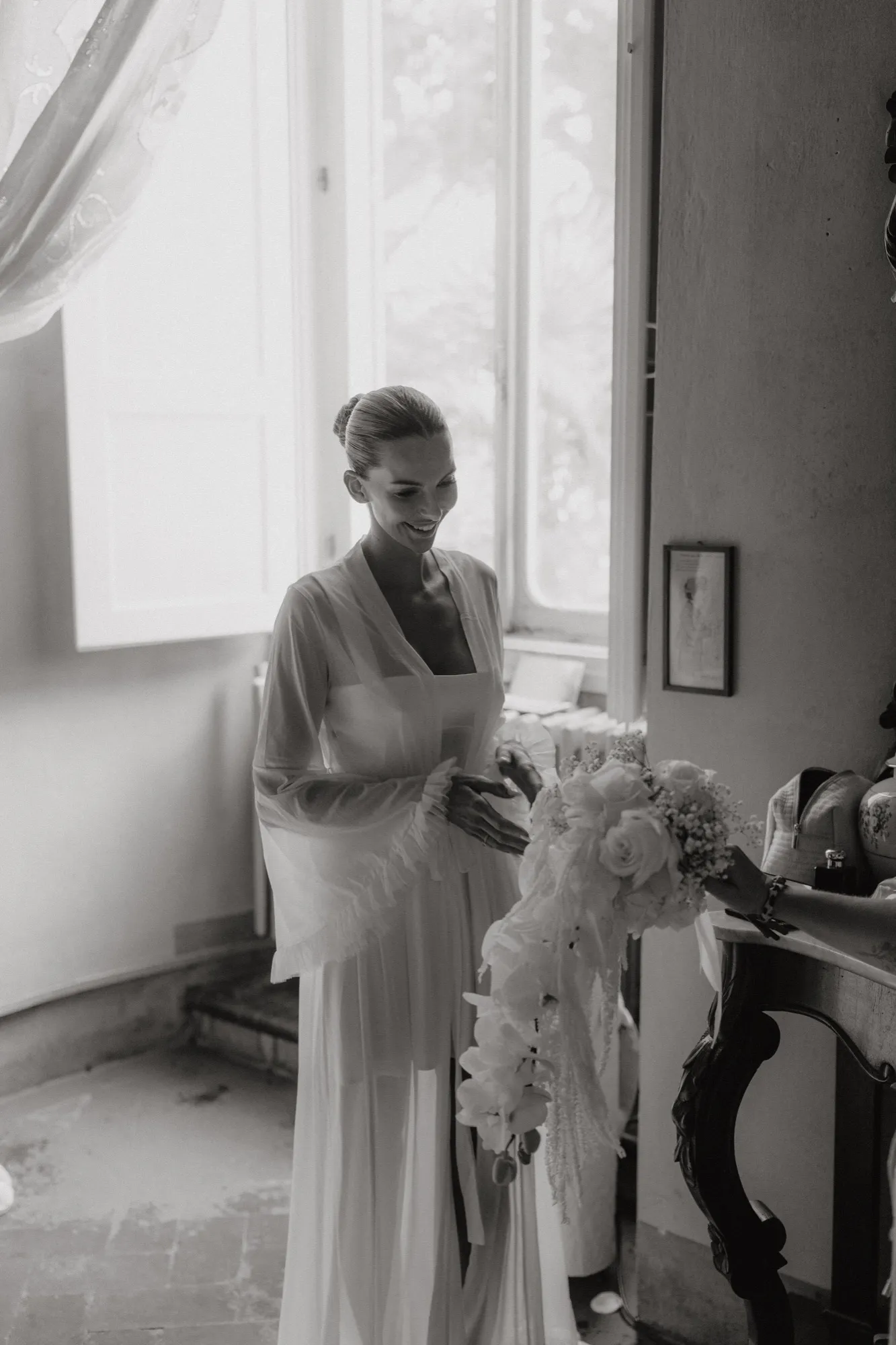 Getting Ready der Braut – Hochzeit in der Toskana