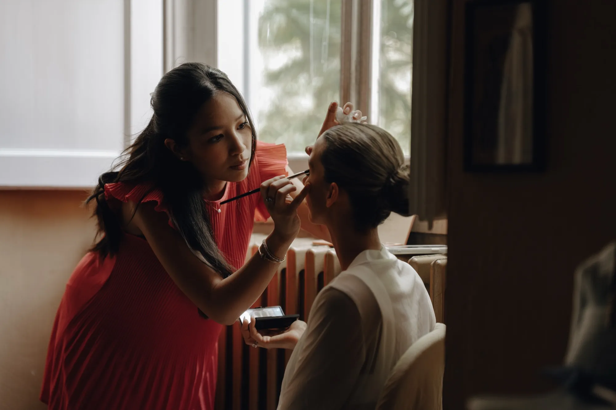 Getting Ready der Braut – Hochzeit in der Toskana