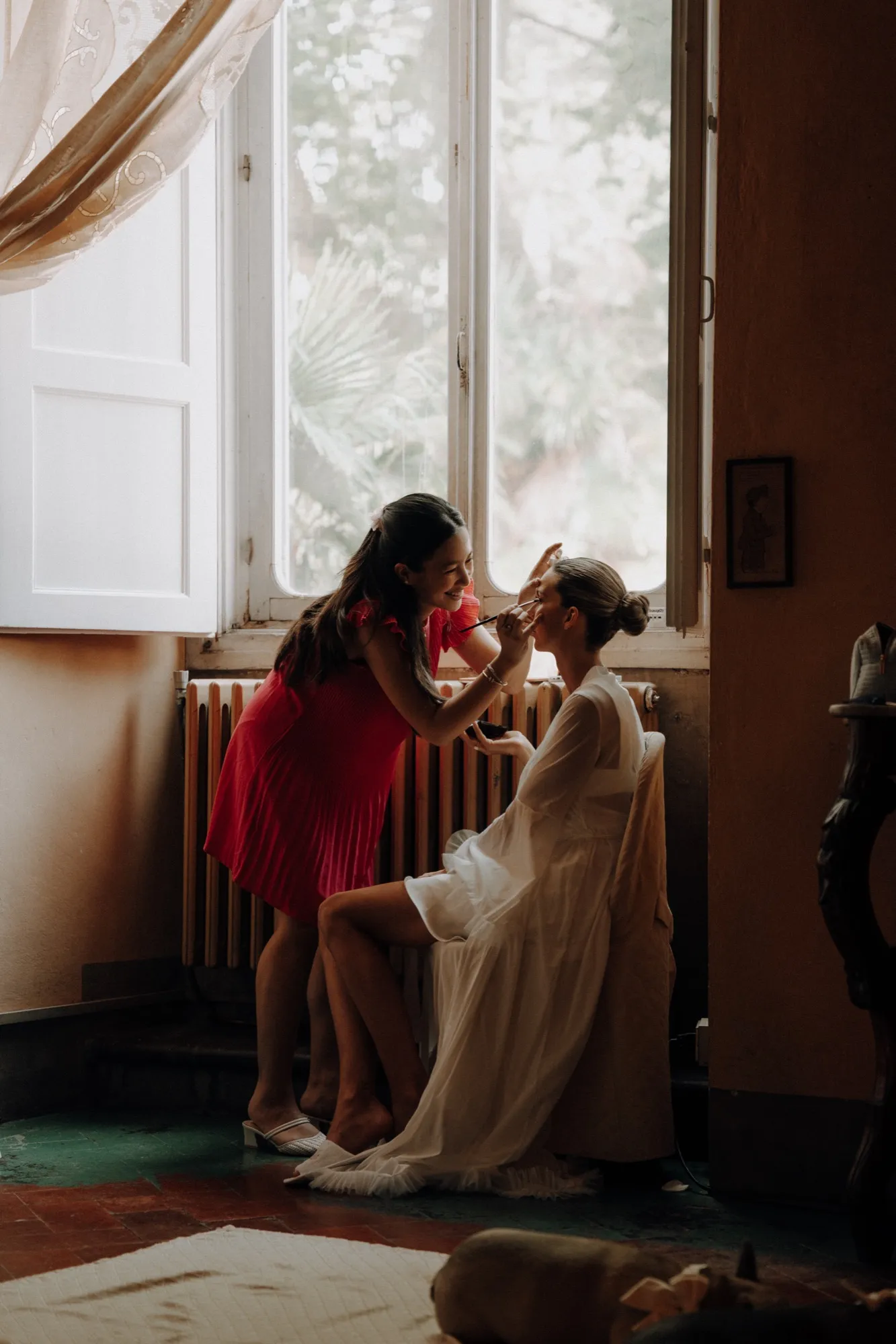 Getting Ready der Braut – Hochzeit in der Toskana