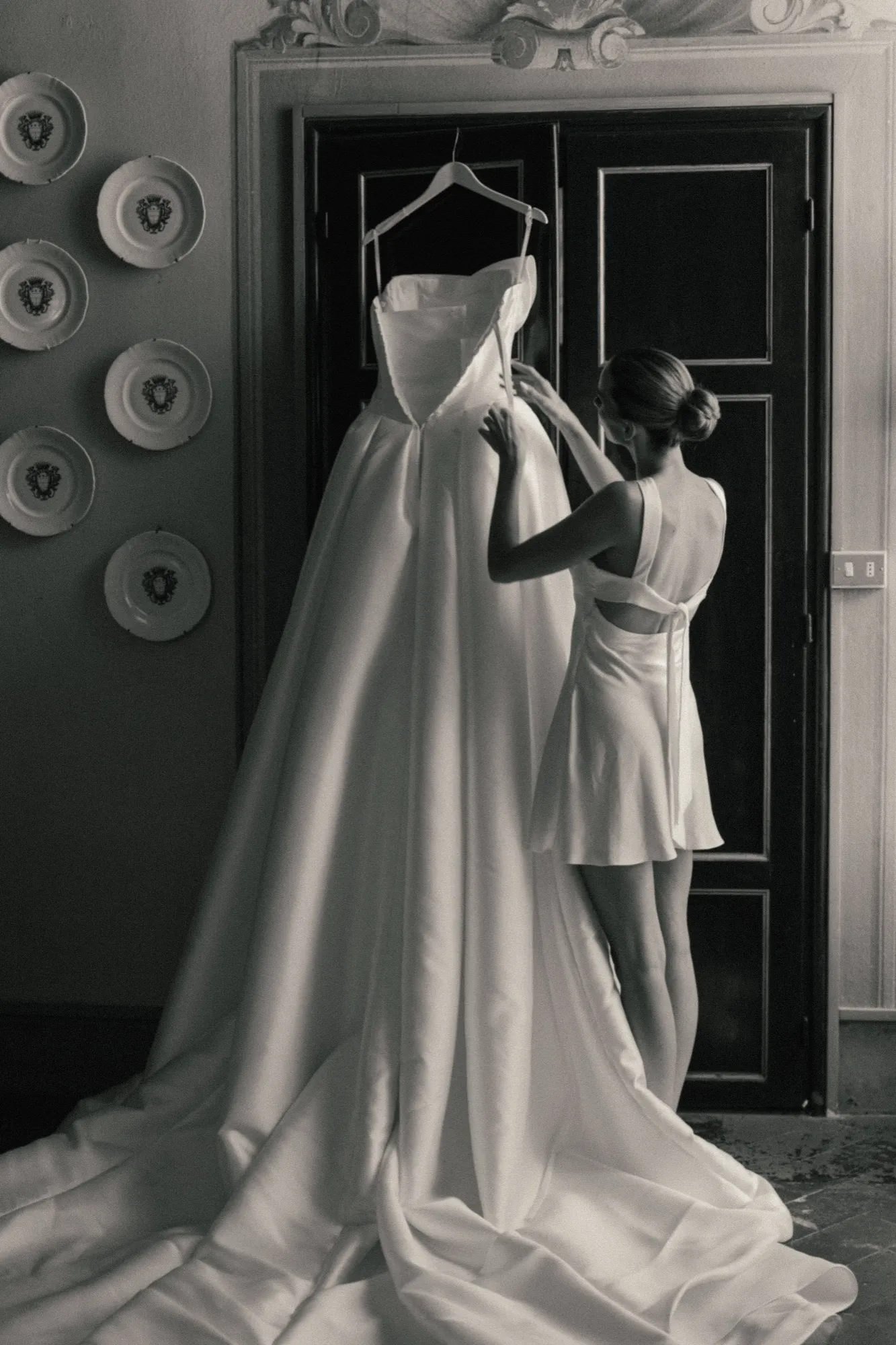 Getting Ready der Braut – Hochzeit in der Toskana