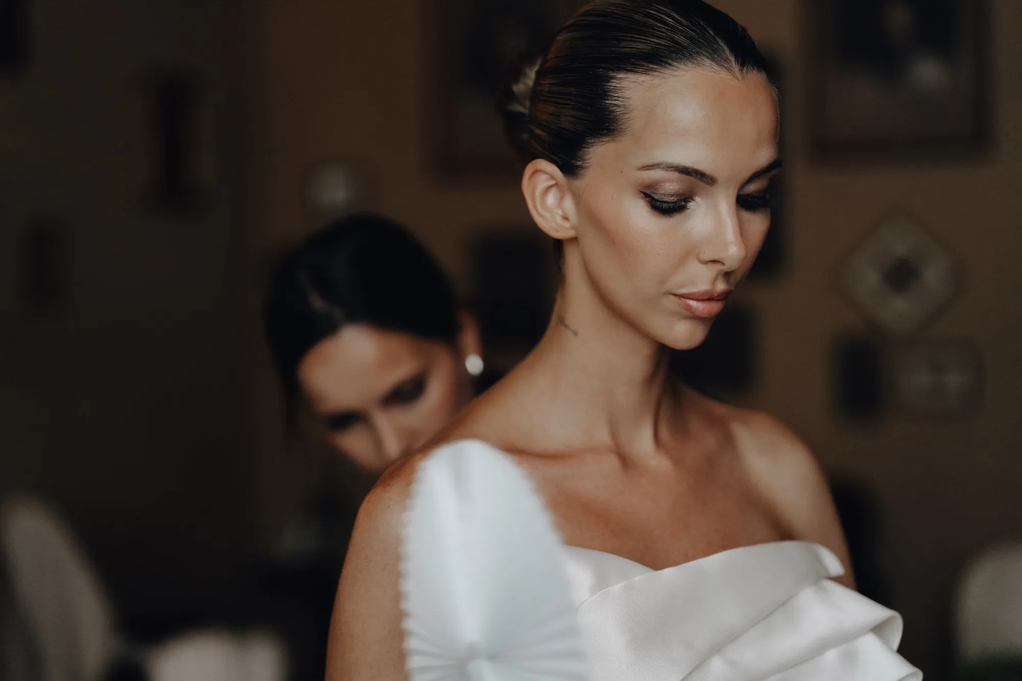 Getting Ready der Braut – Hochzeit in der Toskana