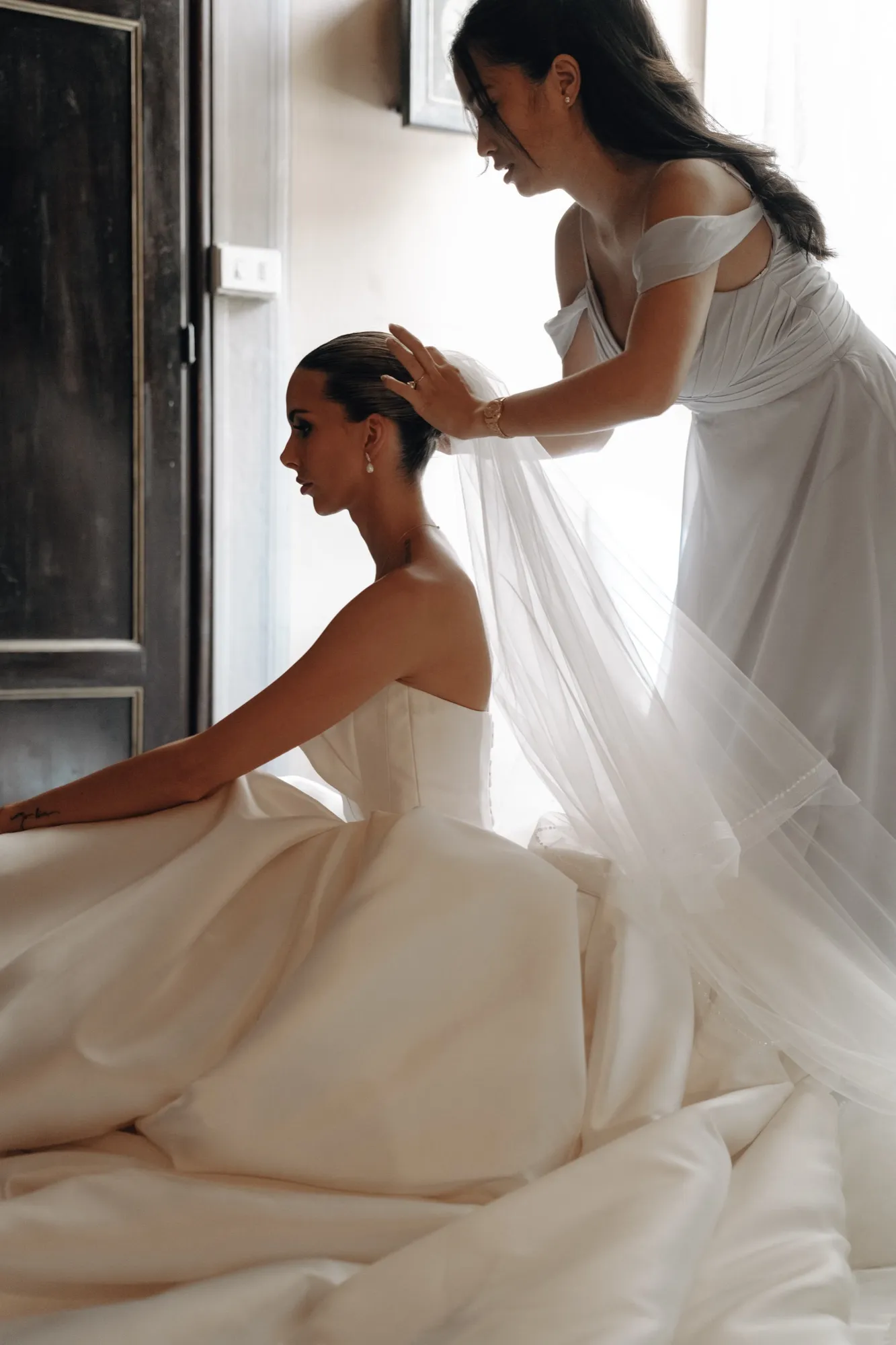 Getting Ready der Braut – Hochzeit in der Toskana