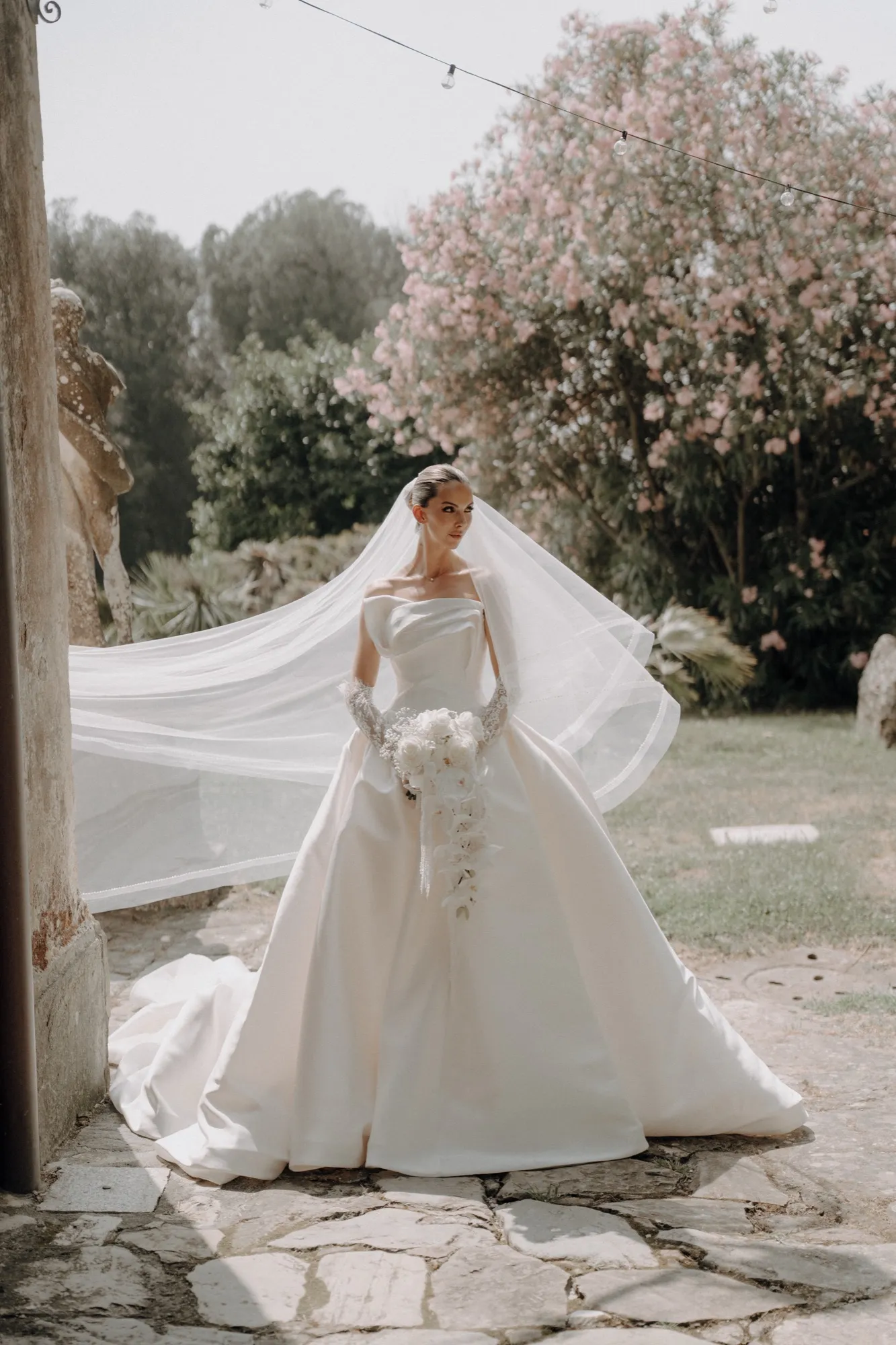 Getting Ready der Braut – Hochzeit in der Toskana