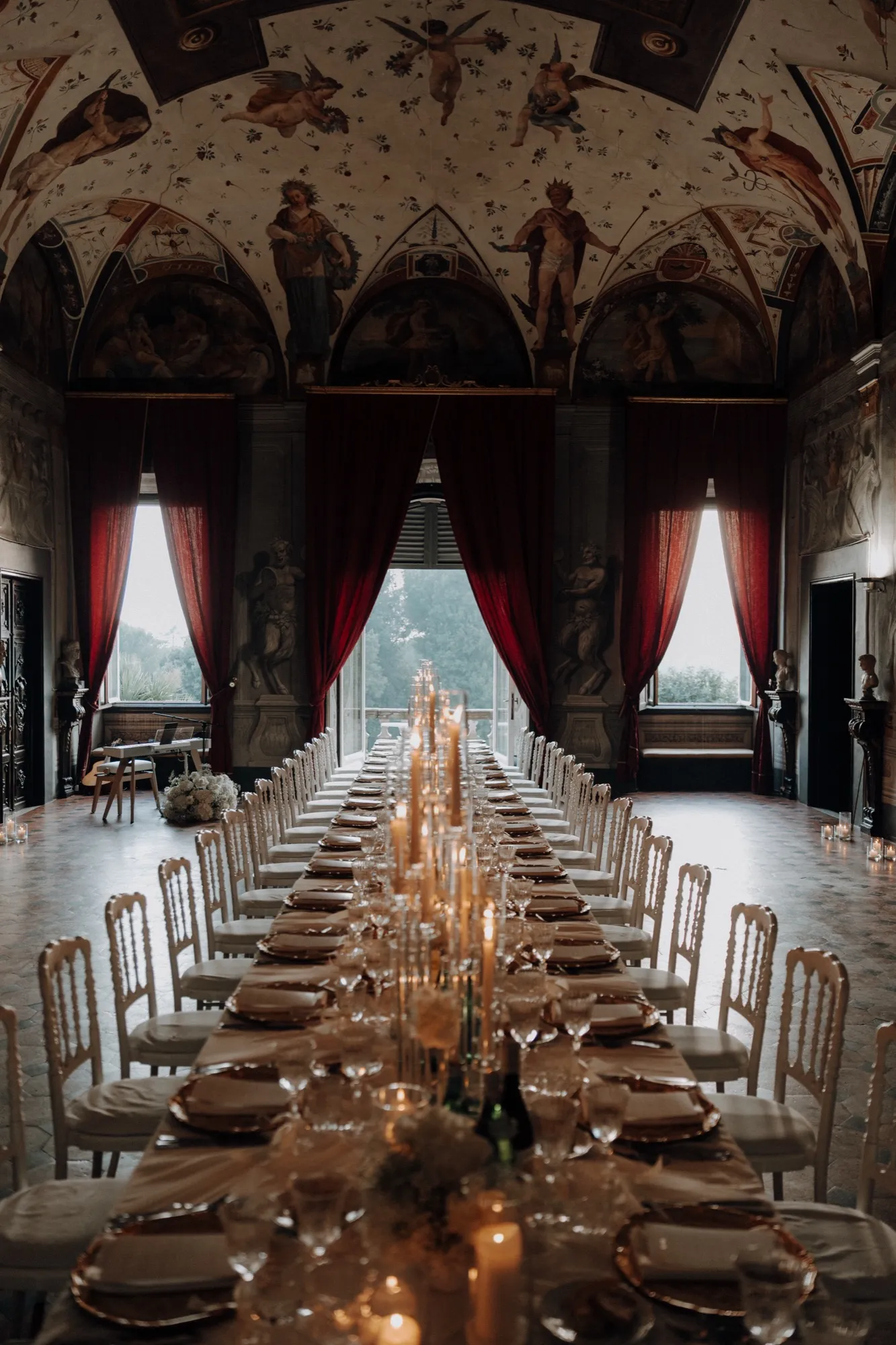 Detailaufnahme – Hochzeit in der Toskana
