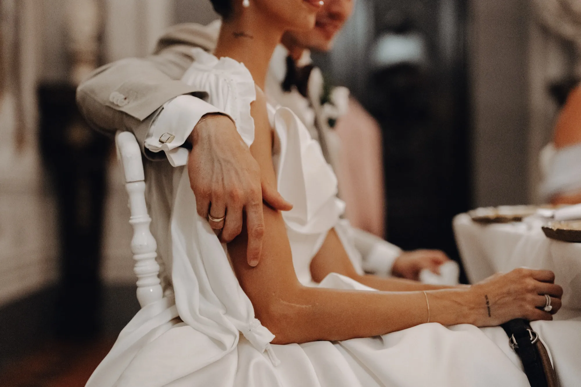 Detailaufnahme – Hochzeit in der Toskana