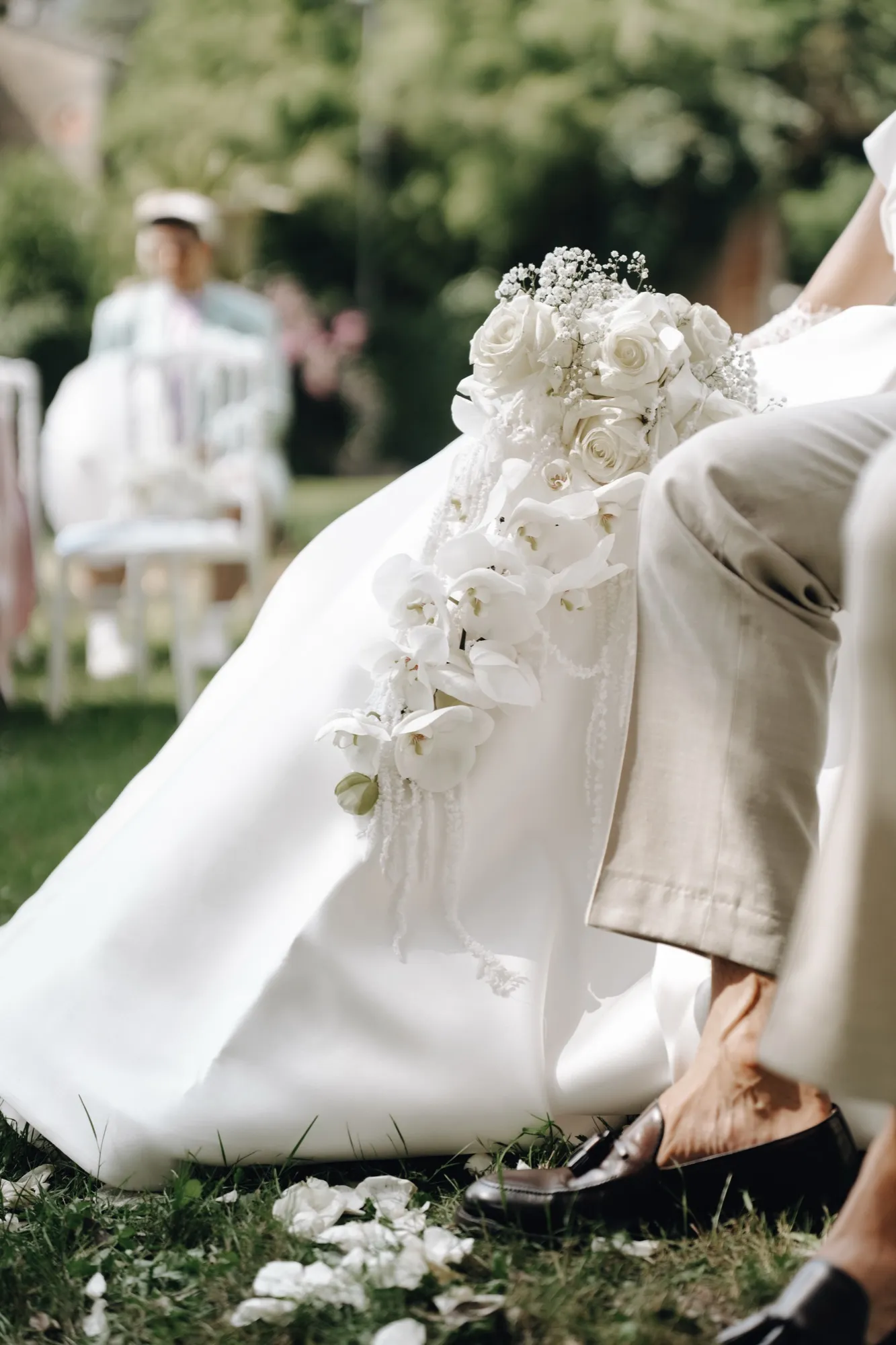 Detailaufnahme – Hochzeit in der Toskana