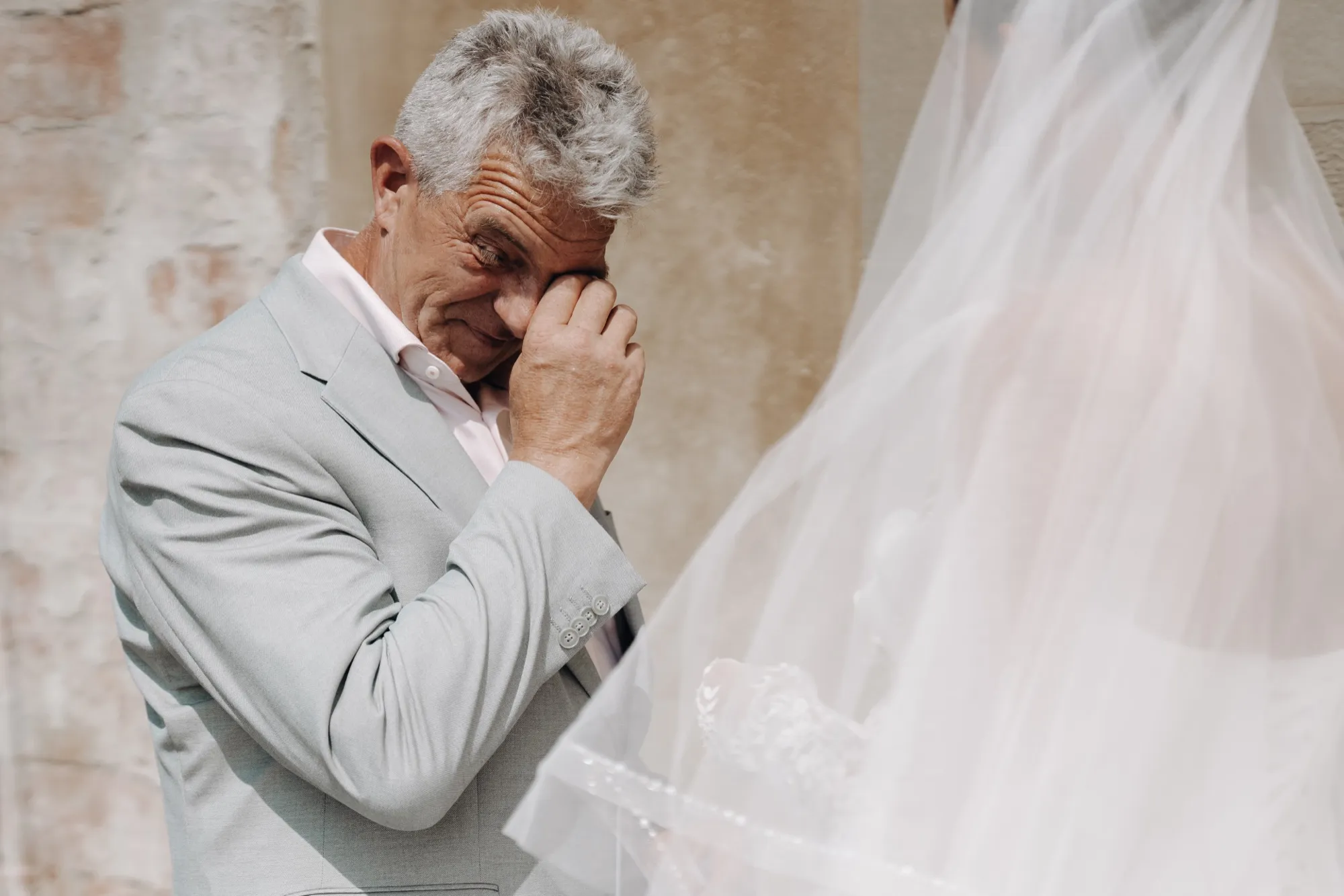 Emotionaler Moment – Hochzeit in der Toskana