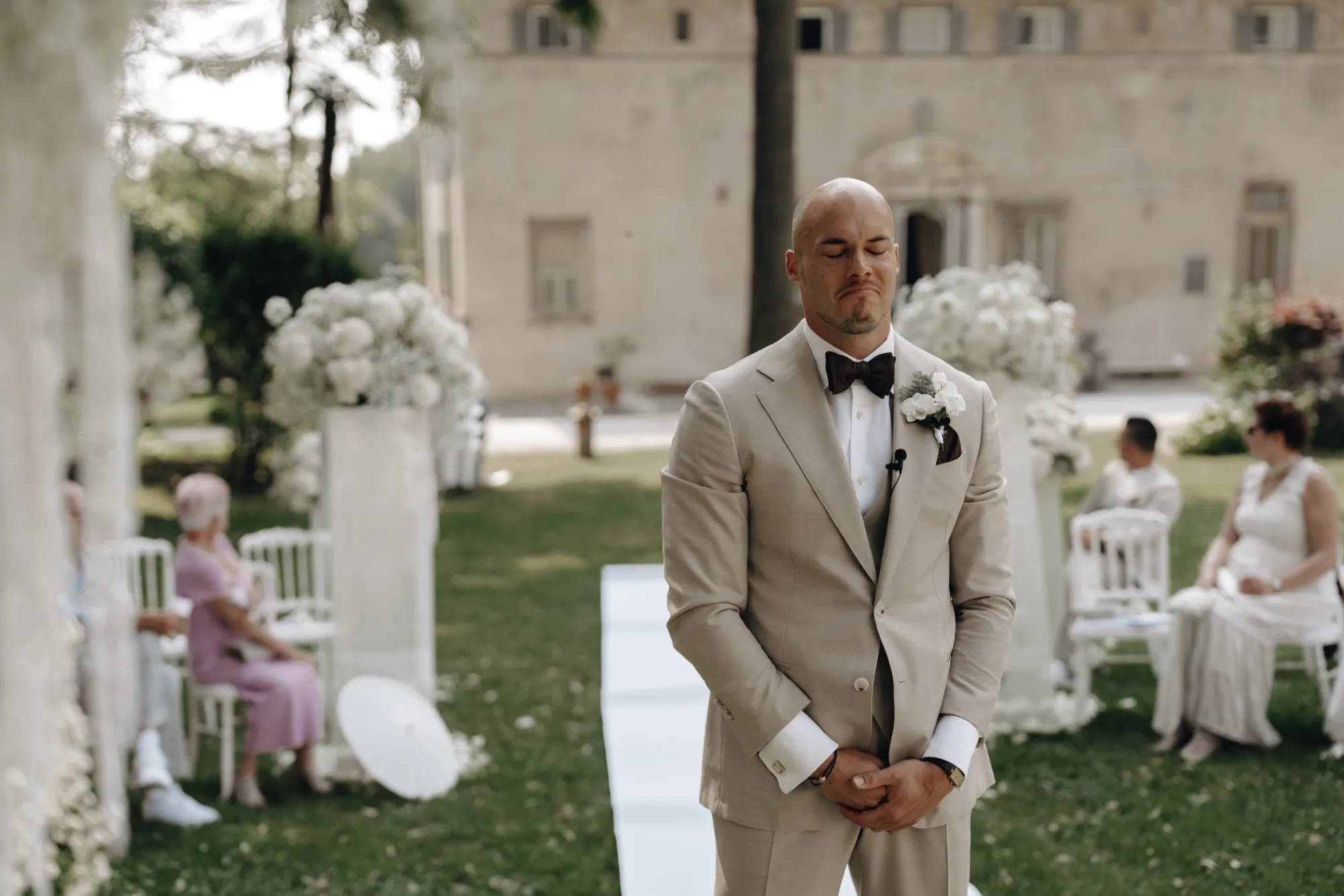 Emotionaler Moment – Hochzeit in der Toskana
