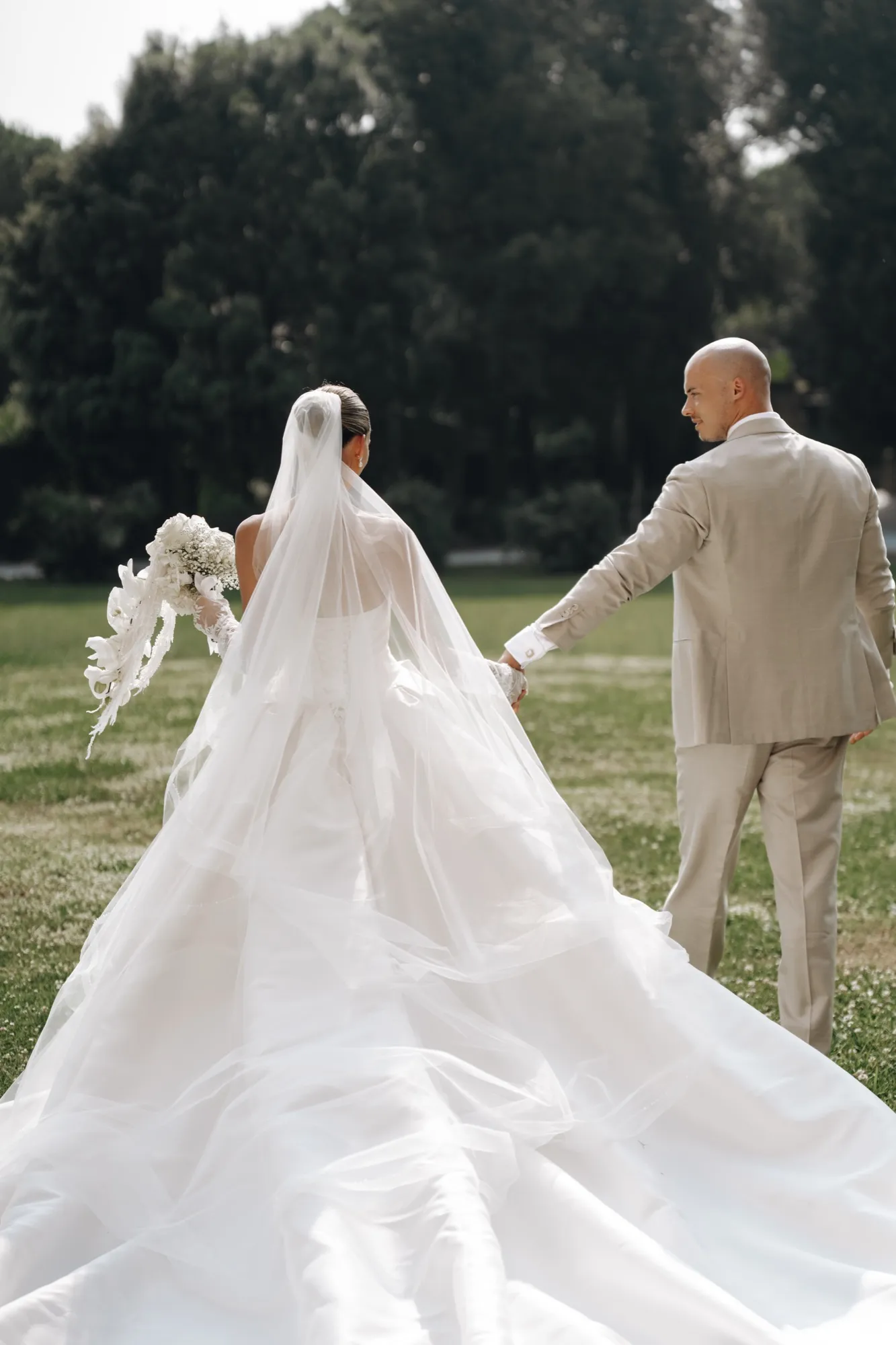 Brautpaar – Hochzeit in der Toskana