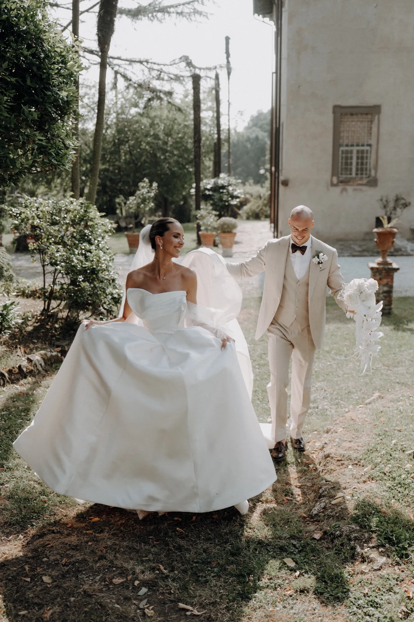 Brautpaar – Hochzeit in der Toskana