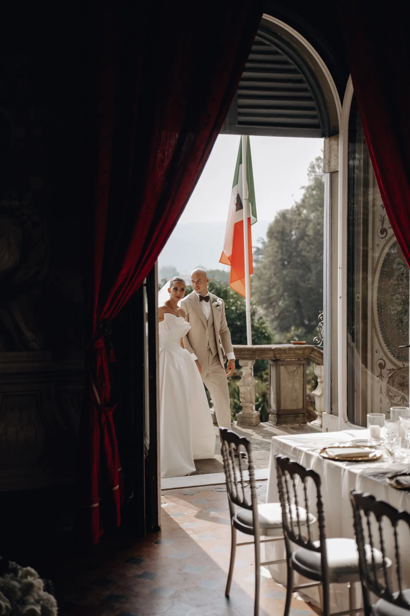 Brautpaar – Hochzeit in der Toskana