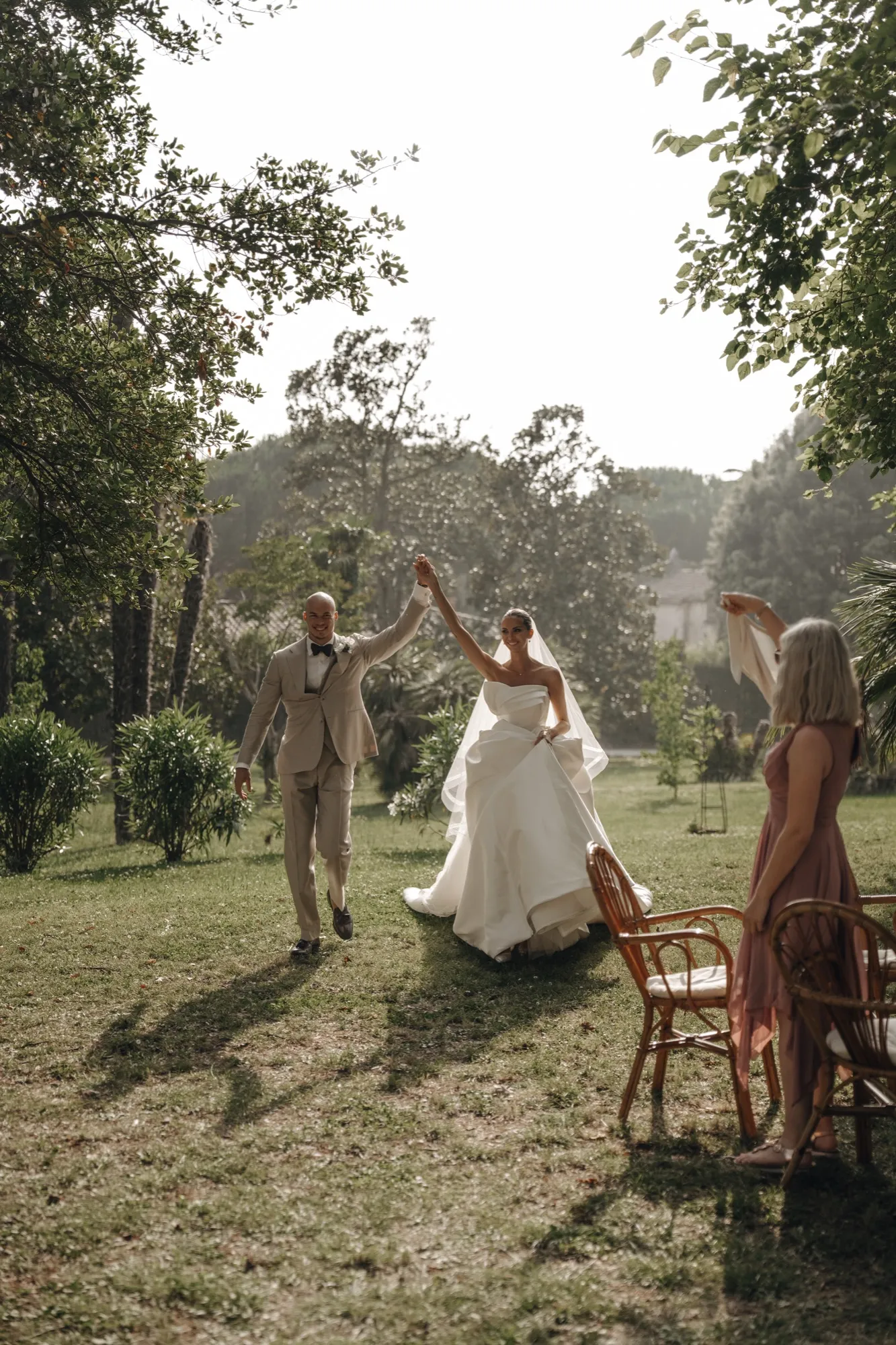 Brautpaar – Hochzeit in der Toskana