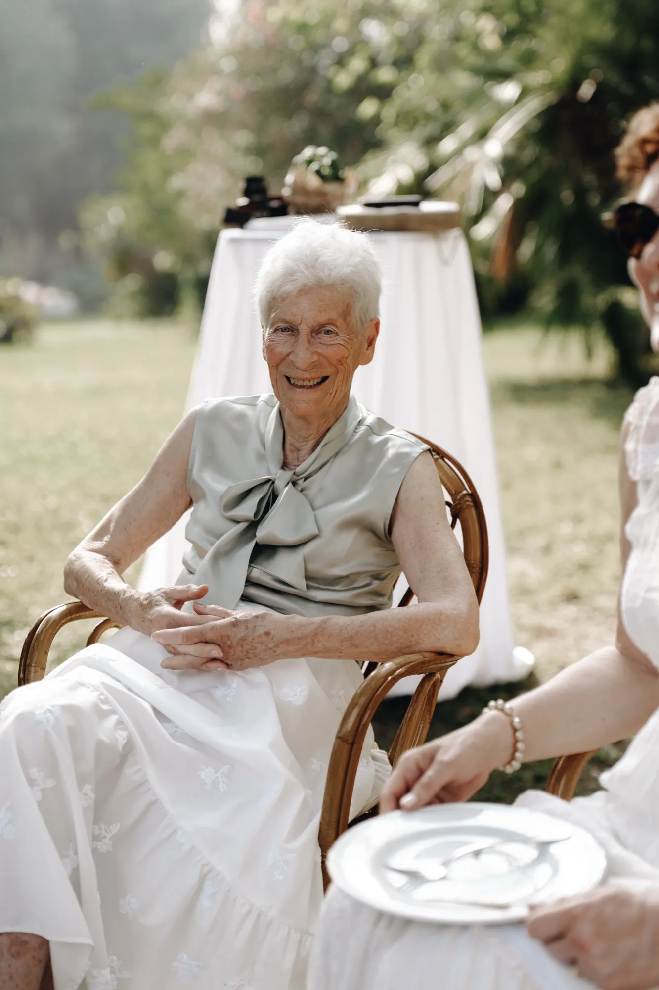 Gäste und Familie – Hochzeit in der Toskana