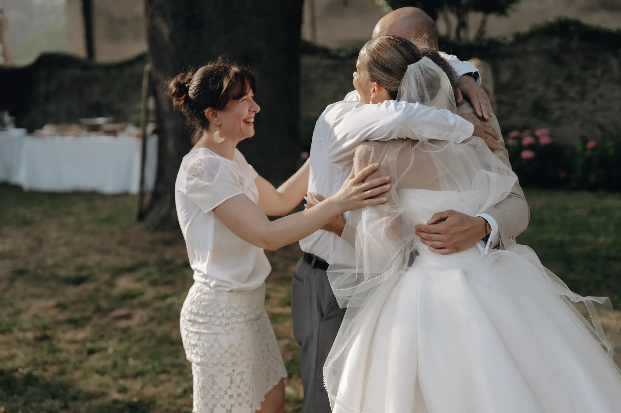 Gäste und Familie – Hochzeit in der Toskana