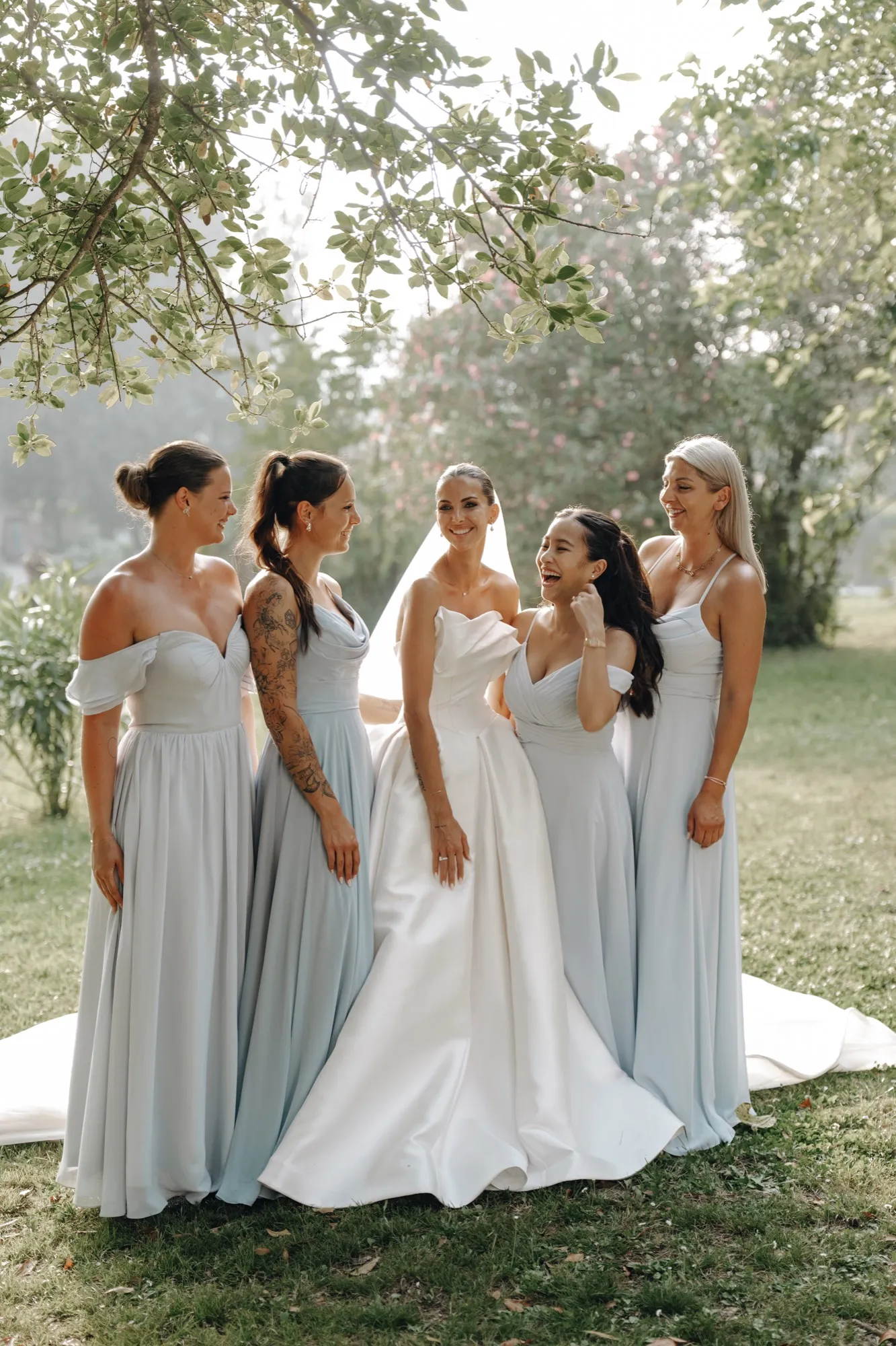 Gäste und Familie – Hochzeit in der Toskana