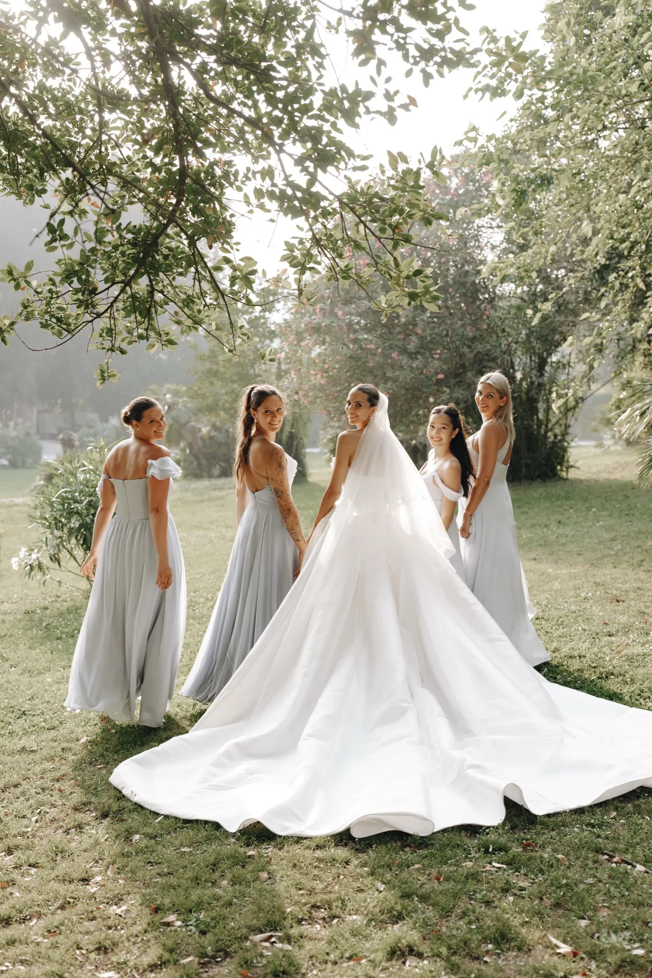 Gäste und Familie – Hochzeit in der Toskana