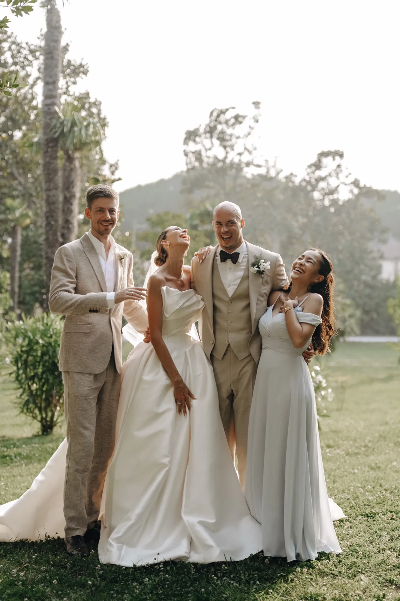 Gäste und Familie – Hochzeit in der Toskana