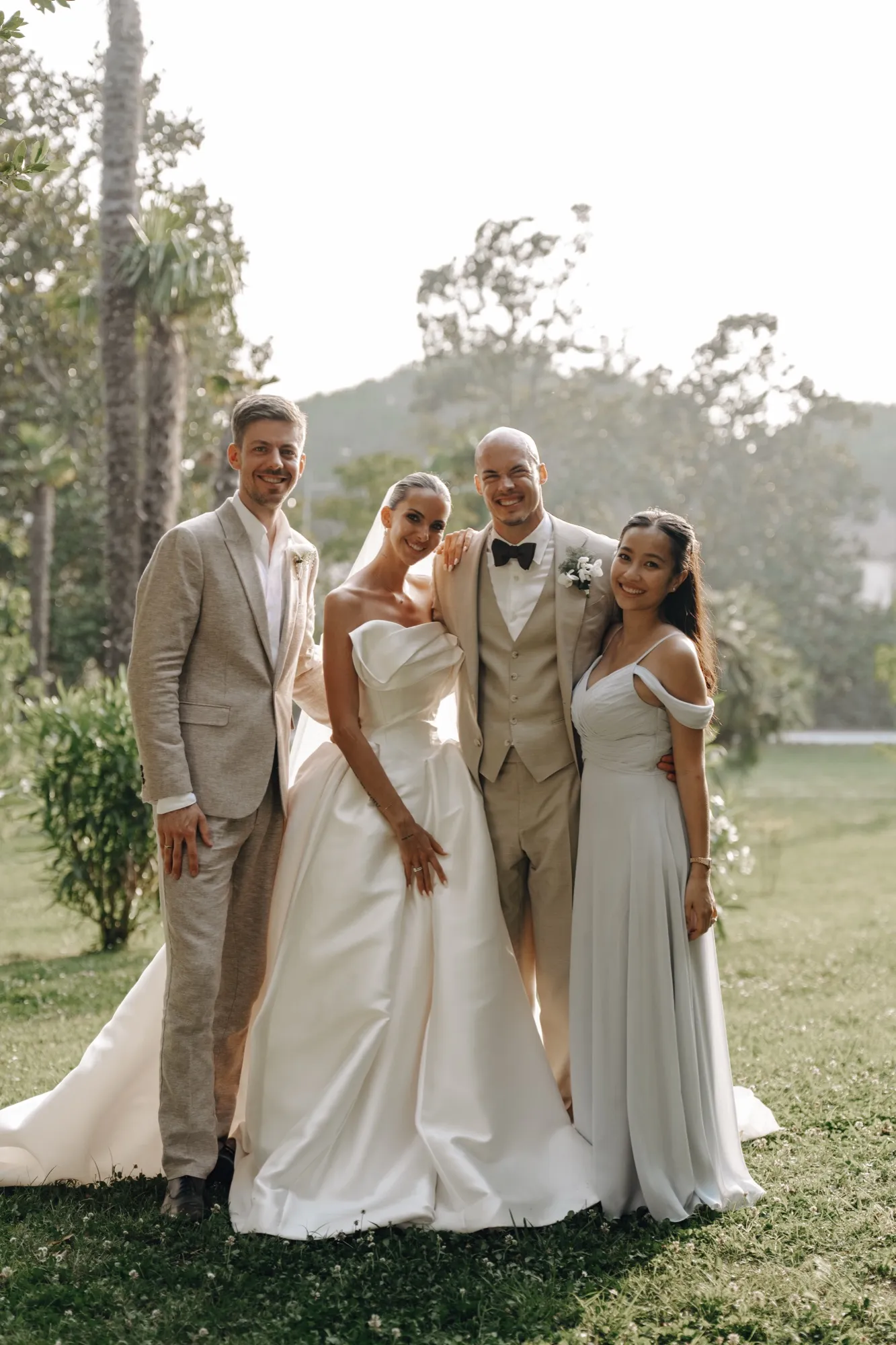 Gäste und Familie – Hochzeit in der Toskana