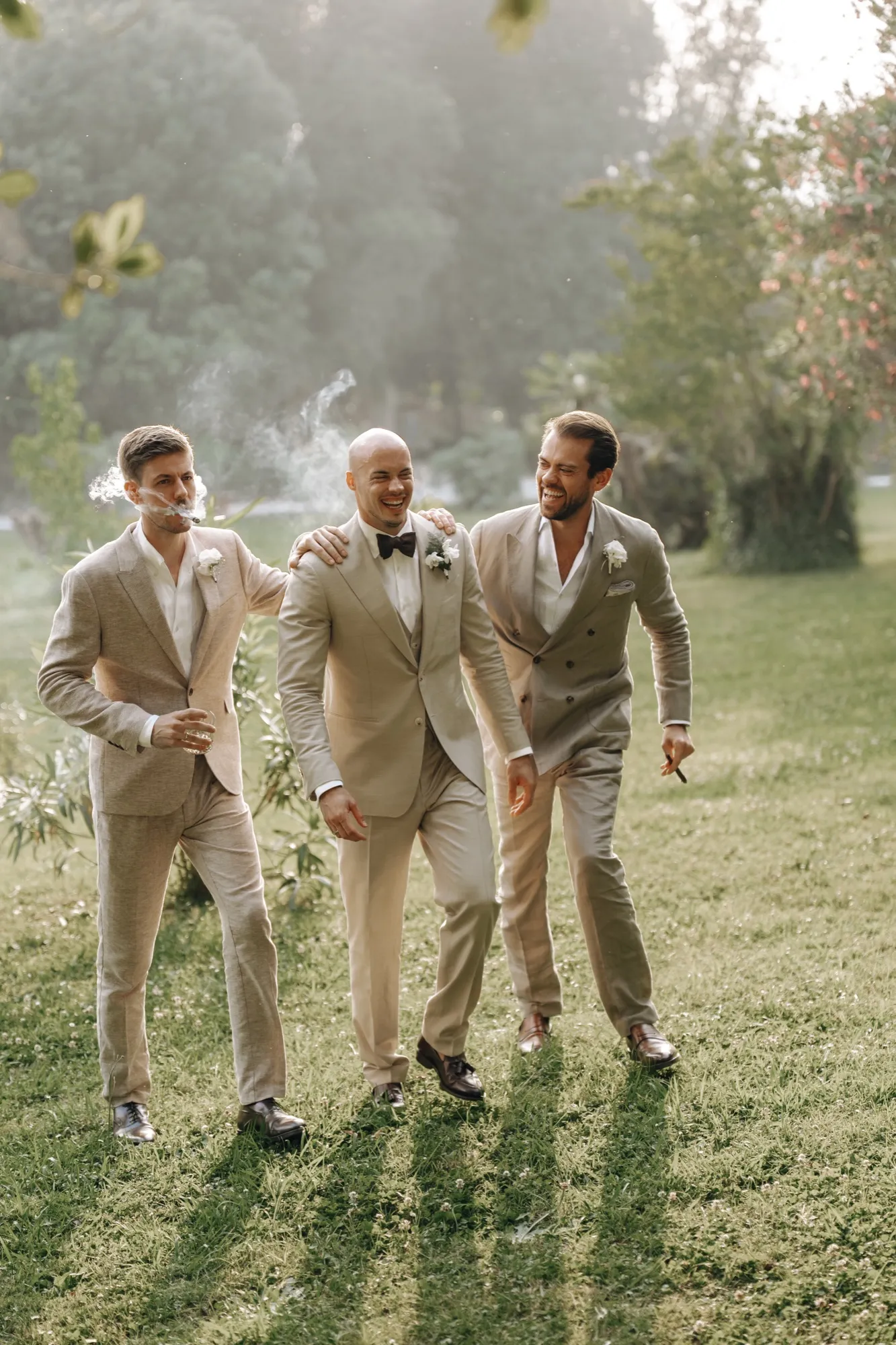 Gäste und Familie – Hochzeit in der Toskana