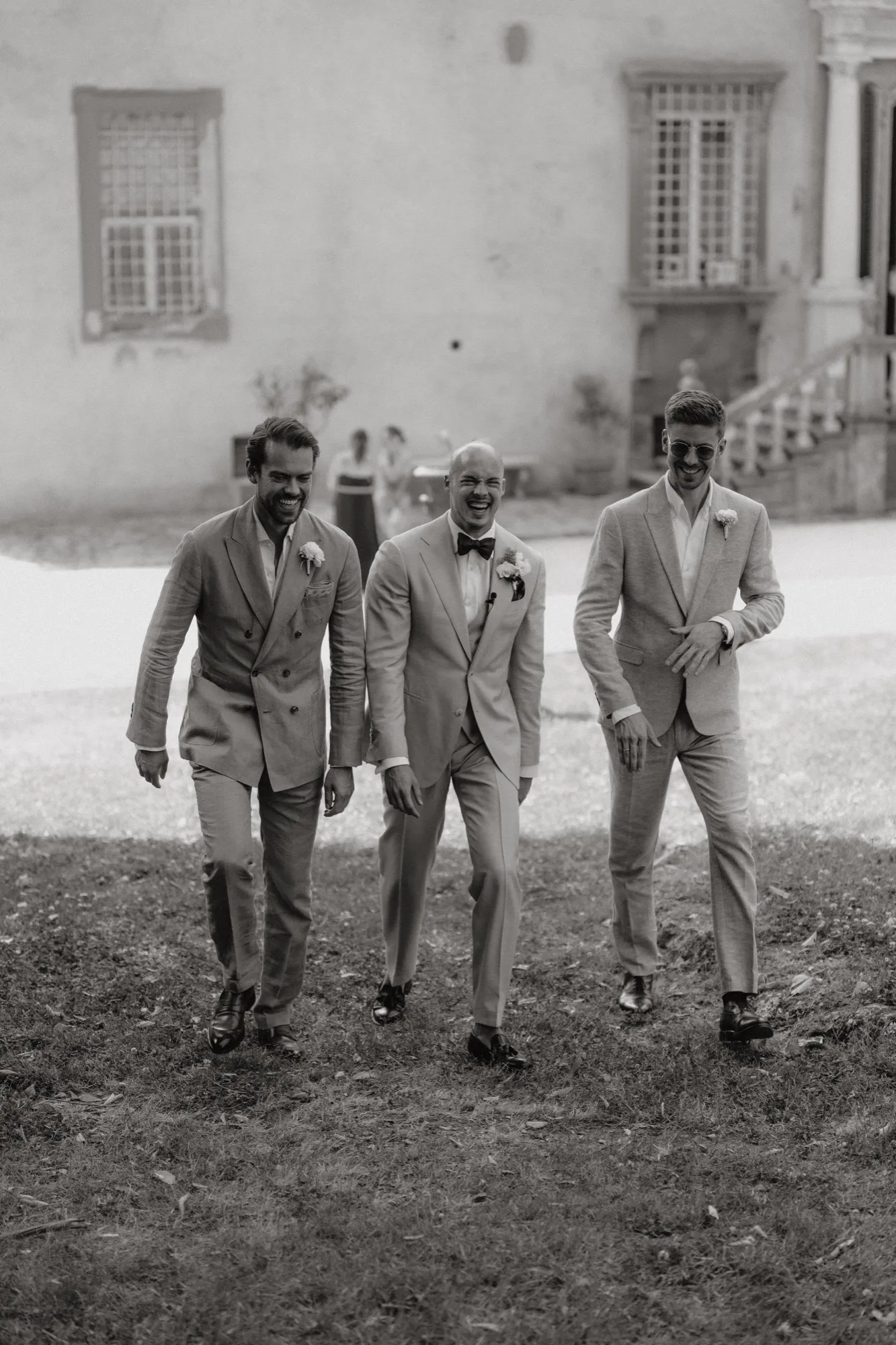 Gäste und Familie – Hochzeit in der Toskana
